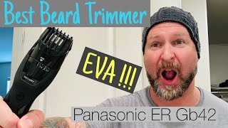 BEST Beard trimmer EVER Panasonic ER GB42 [upl. by Arinaj]