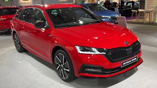 New SKODA OCTAVIA Sportline Combi 2022  FIRST quick REVIEW exterior interior [upl. by Nnylyoj]