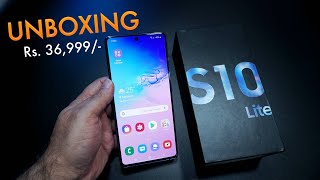 Samsung Galaxy S10 Lite unboxing and first impression 8GB128GB [upl. by Ogdan]