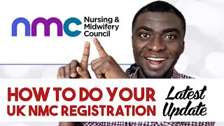 HOW TO DO YOUR UK NMC REGISTRATION AS A NURSE STAGE 1 [upl. by Yvel]