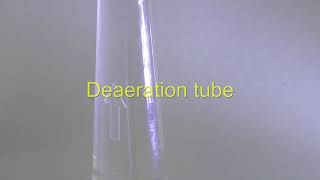 AquaScat Advantage 3 Remove micro bubbles with the DeAeration tube [upl. by Adore]