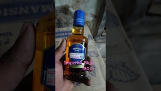 Imperial Blue whisky quarter 180trending whisky alcohol andhrapradesh imperial apliquor [upl. by Tyne]