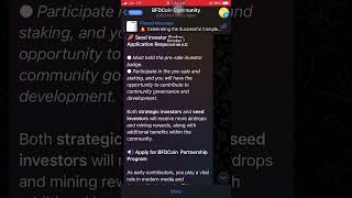 BFD coin price confirm on official channel 👍bfd bfdairdrop bfdcoin bfdprice crypto toncoin [upl. by Leima]
