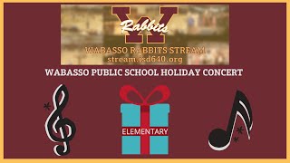 WABASSO PUBLIC SCHOOL ELEMENTARY HOLIDAY CONCERT DAY  2023 [upl. by Oiluj]