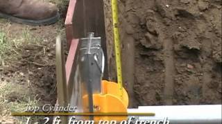 Aluminum Hydraulic Shoring Installation  TrenchTech Inc Trench Shoring Solutions [upl. by Yart]