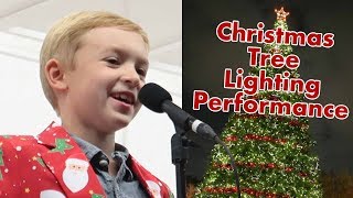 Christmas Tree Lighting Performance [upl. by Giusto455]