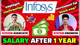 Infosys Salary After One Year  Infosys Employee Confirmation  Infosys Increment  Tamil [upl. by Eilyk63]