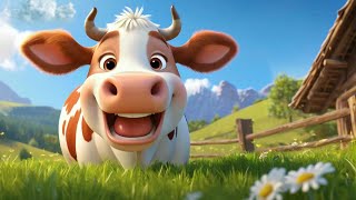 Lola the Dancing Cow  The Cow Song  Nursery Rhymes and Kids Songs  Moral Magic 1111 [upl. by Analrahc413]