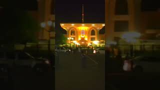 Al Alam Palace Night Viewmuscat oman palace [upl. by Nath251]