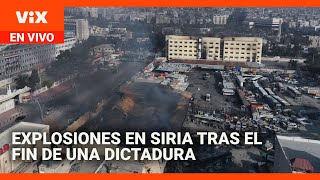 Explosiones y celebraciones en Siria tras el fin de una dictadura  La Voz de la Mañana [upl. by Alfi401]