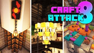 Eingang Kronleuchter und Bierbrauer gesucht 🔨 Minecraft Craft Attack 8 mit Croco 48 [upl. by Grannia]