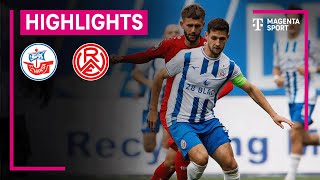 Hansa Rostock  RotWeiss Essen  Highlights 3 Liga  MAGENTA SPORT [upl. by Amando703]