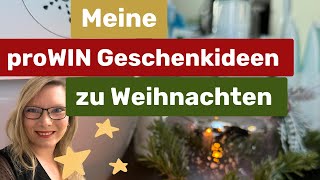 Meine proWIN Geschenkideen amp Geschenketipps für Weihnachten Adventskalender und Wichtelgeschenke [upl. by Thoer]