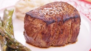 Filet Mignon Recipe How To Cook Perfect Filet Mignon BESTPanOvenDi KometaDishin With Di 45 [upl. by Eltsyrhc]