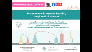 LIVE Promuovere la gender equality negli enti di ricerca [upl. by Lull]