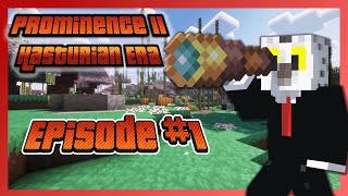 The Fateful Return to Prominence  Minecraft Lets Play Ep 1 [upl. by Tasiana]