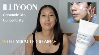 ILLIYOON CERAMIDE ATO CONCENTRATE CREAM MY MIRACLE CREAM [upl. by Congdon]