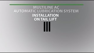 Installation manual  Groeneveld MultiLine Tail Lift Kit [upl. by Krasner]