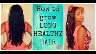 How to grow long healthy hair HIP LENGTH [upl. by Palumbo837]