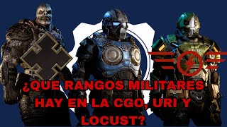 ¿Que rangos militares existen en la CGO URI y LOCUST  C is 4 Charly [upl. by Nifares432]