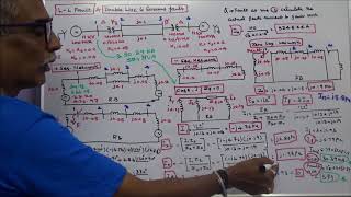 UNSYMMETRICAL FAULT CALCULATIONS – PART – 49 – PROBLEM – 09 – DOUBLE LINE TO GROUND FAULT [upl. by Casie]