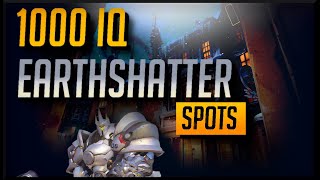 Reinhardt Earthshatter Spots  Overwatch Guide 2020 [upl. by Trenton]