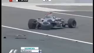 Top 10 Worst Crashes Formula One 1 History Schumacher Senna Hakkinen Coulthard [upl. by Stauffer]