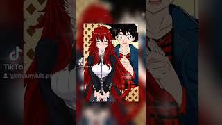 AP presenting anime couple son Goku and rias gremory [upl. by Casia]