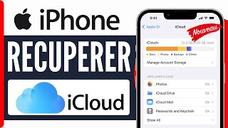 Comment Recuperer Son Icloud Sur Iphone  En 2024 [upl. by Ramedlav]