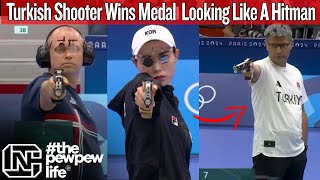 Viral Turkish Olympic Shooter Wins Medal With Minimal Gear Why The US Didnt Dominate Shooting [upl. by Dnaletak]