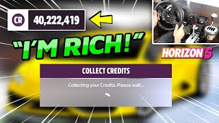 How I made 40 Million Credits in Forza Horizon 5 [upl. by Aicileb385]