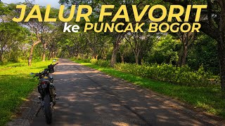 Touring motoran Jalur Rute ke Puncak Bogor lewat Bukit Pelangi [upl. by Karita]