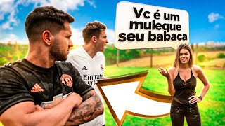 ELE FICOU NERVOSO COM A PRESENÇA DA EX NO FUTEBOL [upl. by Eitsirhc645]