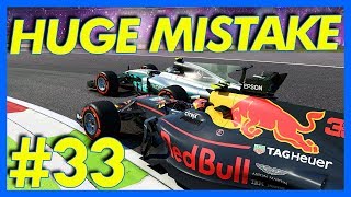 F1 2017 Career Mode  LAST LAP MISTAKE Part 33 [upl. by Carita865]