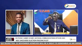 Sammy Gyamfi National Com Officer NDC speaks about NDCs motive behind todays press conference [upl. by Trow641]