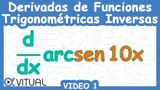 🚀 Derivadas de Funciones Trigonométricas Inversas  Video 1 [upl. by Jp]