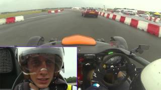 Supercar Event 2015  Ariel Atom passenger reaction [upl. by Esther]