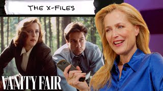 Gillian Anderson Rewatches The XFiles Sex Education Scoop amp More  Vanity Fair [upl. by Mountfort988]