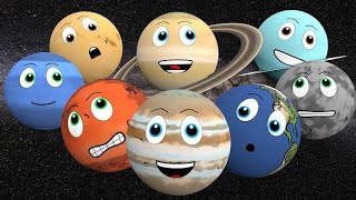 The Planet Song  8 Planets of the Solar System Song for Kids  Kids Rhyme [upl. by Akienaj430]