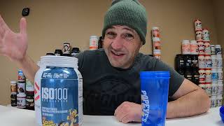 Review Dymatize ISO100 Cocoa Pebbles [upl. by Munson]