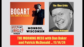 BOGART LIFE COMES IN FLASHES 2024 Film Review on WBGRFM by Patrick McDonald November 14 2024 [upl. by Eilahs]