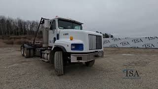 43780  1999 International 5000 6x4 Rolloff Truck Will Be Sold At Auction [upl. by Bencion]