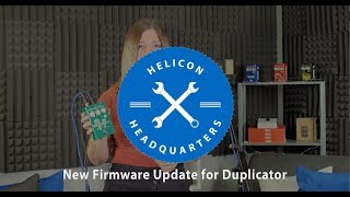 Helicon Headquarters  Duplicator Firmware Update [upl. by Tlevesor678]