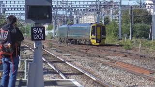 The Glevum DEMU at Swindon Rail Station Wiltshire 1492024 [upl. by Einittirb723]