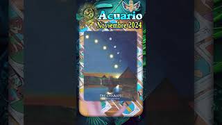 ♒ACUARIO NOVIEMBRE 2024  ¿Que viene para ti a través del Tarot♒ [upl. by Danika69]