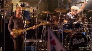 The Police  Message in a Bottle  Isle of Wight 2008  Live HD [upl. by Macfadyn]