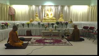 Evening Buddha Puja and Chanting Paritta  Ratana Sutta [upl. by Rebmak]