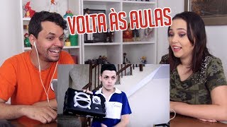 REACT A LAMENTÁVEL VOLTA ÀS AULAS Caracol Raivoso [upl. by Arehc]