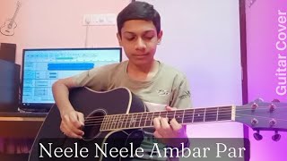 Neele Neele Ambar Par Guitar Instrument  Kalakaar  Kishore Kumar [upl. by Enilarak447]