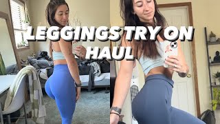 LEGGINGS TRYON HAUL CHEAP VS EXPENSIVE [upl. by Egidio79]